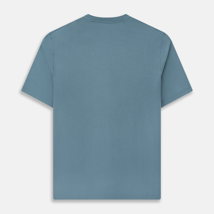 Pale Blue Short-Sleeve T-shirt Image 2