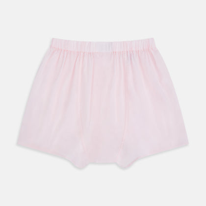 Plain Blush Godfrey Boxer Shorts Image 1