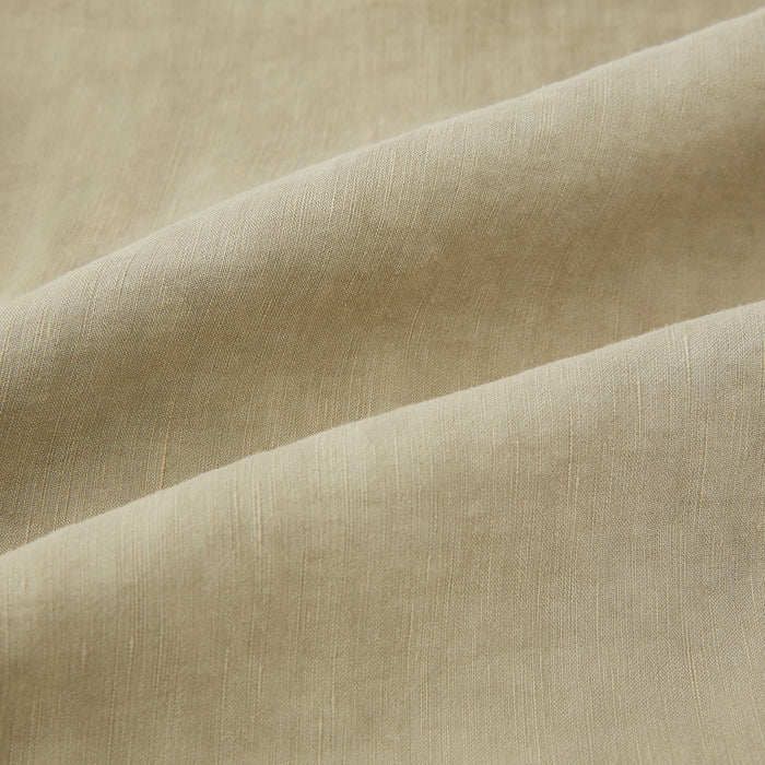 Taupe Linen Henry Trousers Image 6