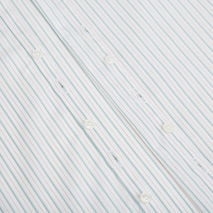 Turquoise and Red Multi Check Westminster Shirt Image 6