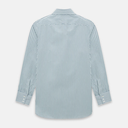 GREEN DOUBLE STRIPE WESTMINSTER SHIRT Image 2