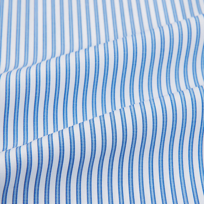 Sky Blue Halo Stripe Mayfair Shirt Image 5
