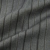 View 7 of product The Grey Multi Pinstripe Morning Dress Trousers by Turnbull & Asser feature a tailored fit, vertical black pinstripes, and a flat front design—ideal for formal wear. Shown against a plain white background.