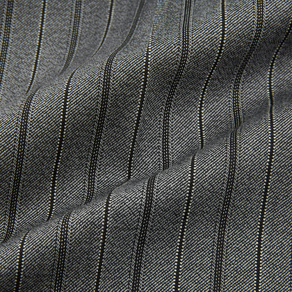 Grey Multi Pinstripe Morning Dress Trousers Image 6