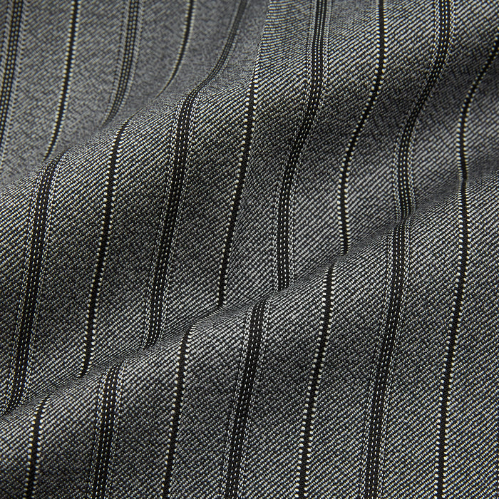Grey Multi Pinstripe Morning Dress Trousers Image 6