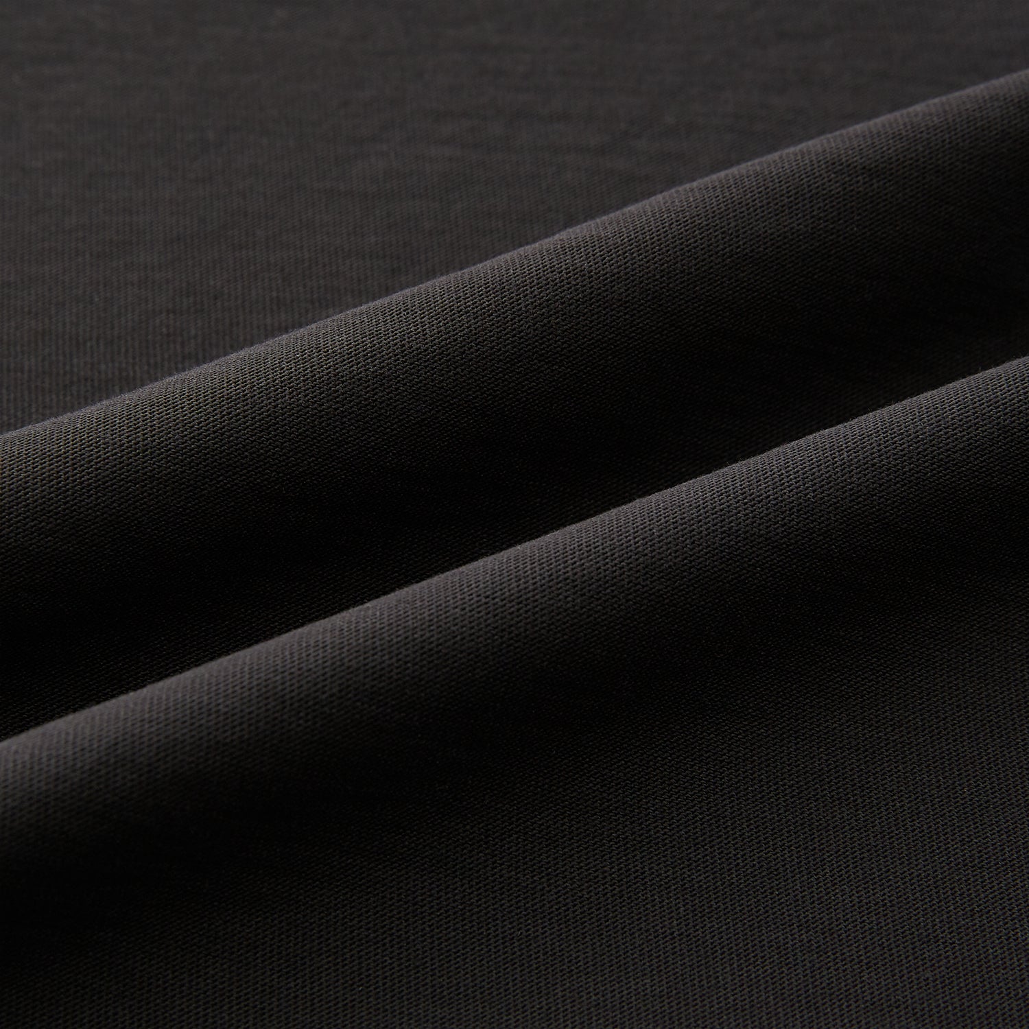 View 6 of product The Turnbull & Asser Dark Chocolate Short-Sleeve T-shirt, shown flat on a white background, features a crew neckline and relaxed fit—offering versatile style and premium comfort for any wardrobe.