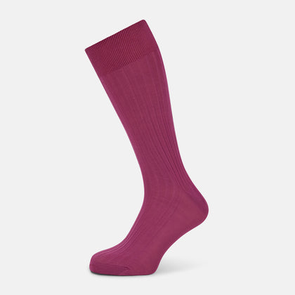 Pink Mid-Length Socks