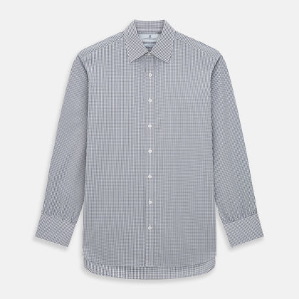 Grey Double Graph Mayfair Shirt