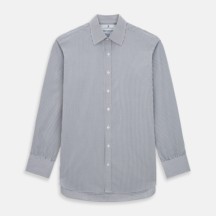 Grey Double Graph Mayfair Shirt