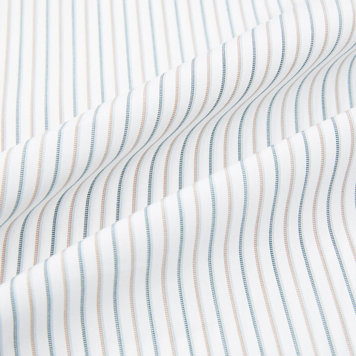 Teal Double Stripe Mayfair Shirt Image 5