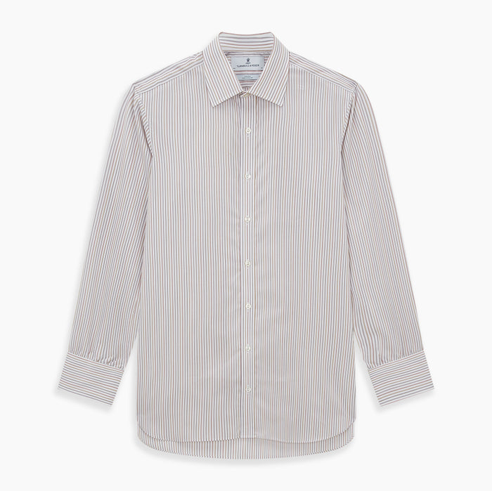 Red with Multicoloured Music Stripe Mayfair Shirt Image 6