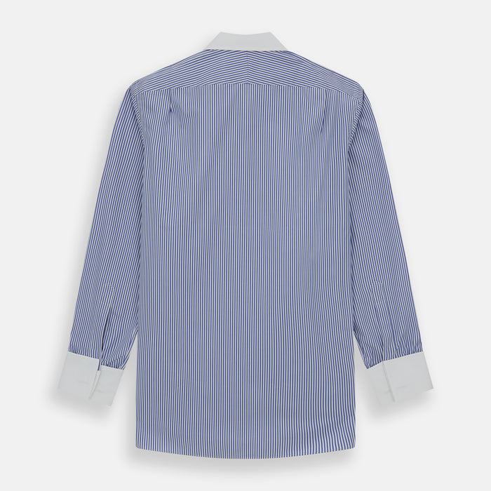 The Gekko Shirt with White Classic T&amp;A Collar and Double Cuffs Image 2