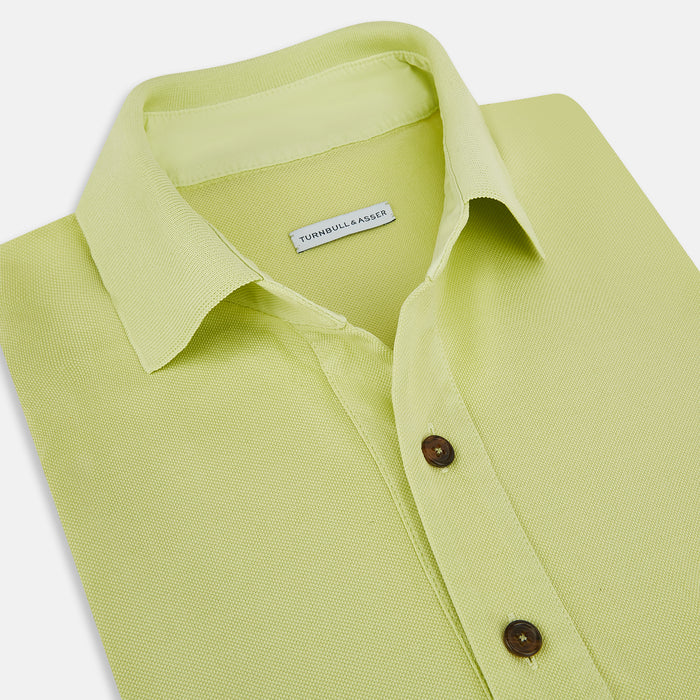 Lime Green Polo Shirt Image 1
