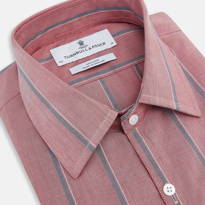 Red Track Stripe Westminster Shirt Image 1