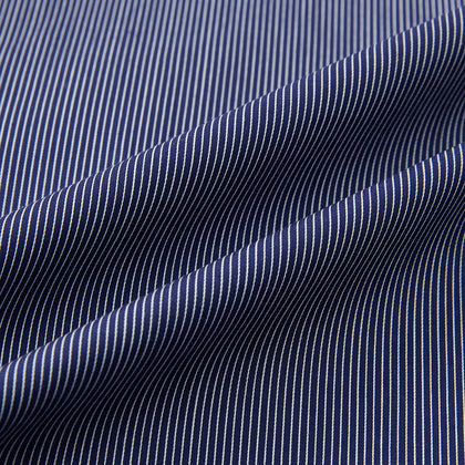 Navy Stripe Highbury Overshirt Image 4
