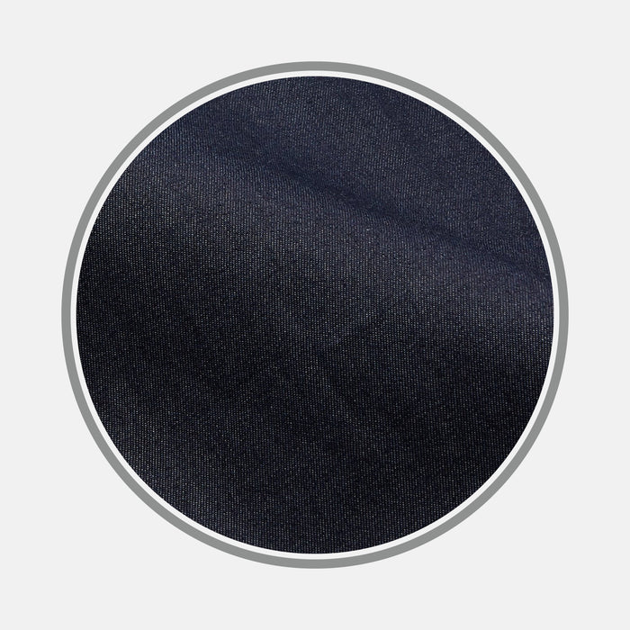 Navy Chambray Cotton Fabric