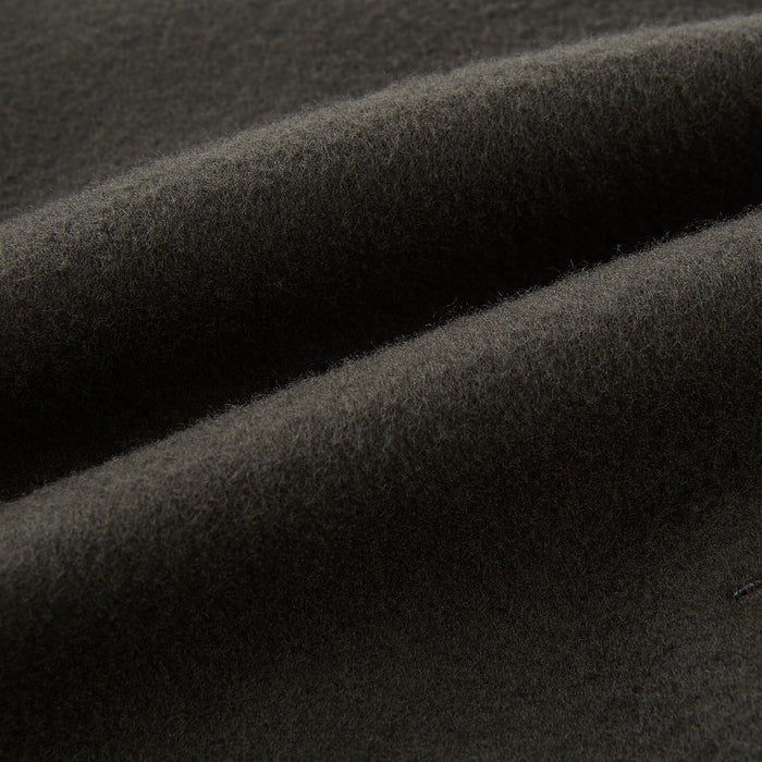 Olive Brown Apsley Single-Breasted Caban Coat Image 4