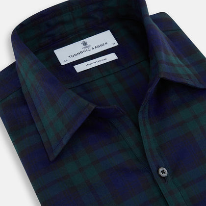 Black Watch Tartan Windsor Shirt Image 1
