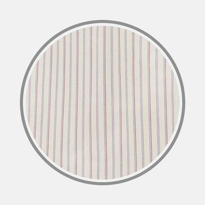 Pink Double Stripe Fabric