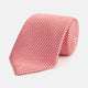 The HOUNDSTOOTH WHITE TULIP RED TIE by Turnbull & Asser features a refined red and white houndstooth pattern—an elegant accessory that elevates any crisp shirt or formal look.