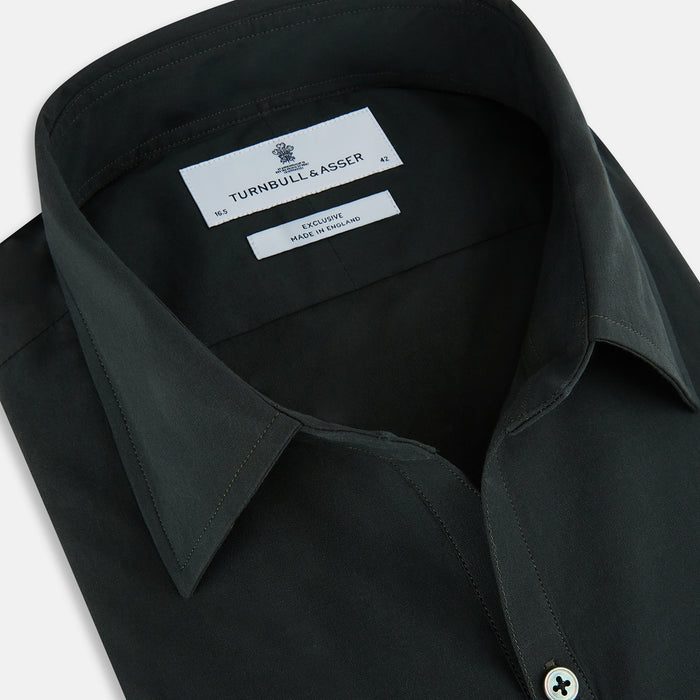 FOREST GREEN WINDSOR SHIRT Image 1