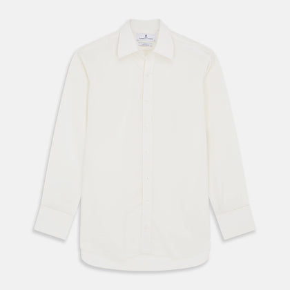 Cream Silk Whitby Shirt
