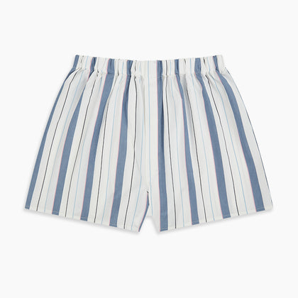 Blue Blazer Stripe Godfrey Boxer Shorts Image 2