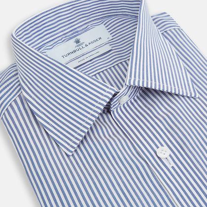 Navy Bengal Stripe Mayfair Shirt Image 1