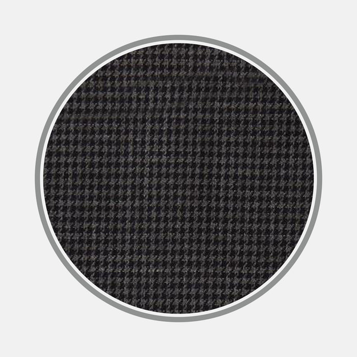 Black Check Cotton Fabric