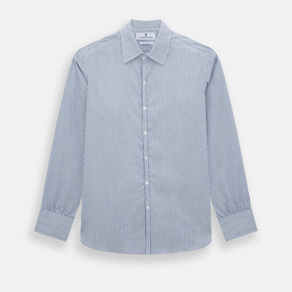 Navy and White Stripe Westminster Shirt