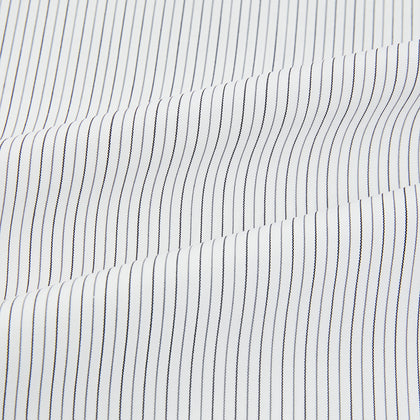 Midnight Blue and Grey Fine Stripe Mayfair Shirt Image 5