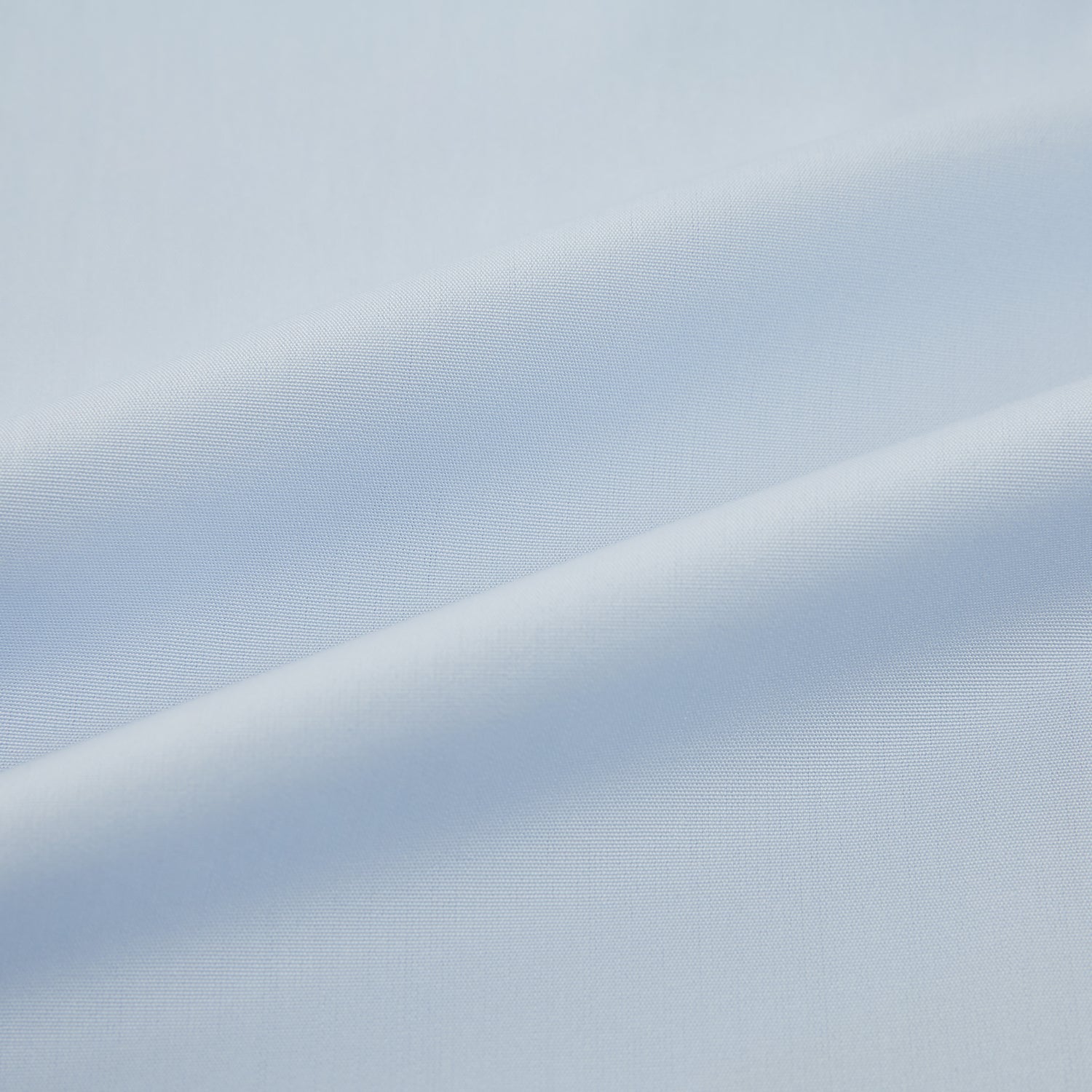 View 6 of product The Turnbull & Asser Pale Blue Cotton Regular Fit Mayfair Shirt features a classic collar, white buttons, and buttoned cuffs. This long-sleeve dress shirt displays the timeless Mayfair silhouette for a refined look.