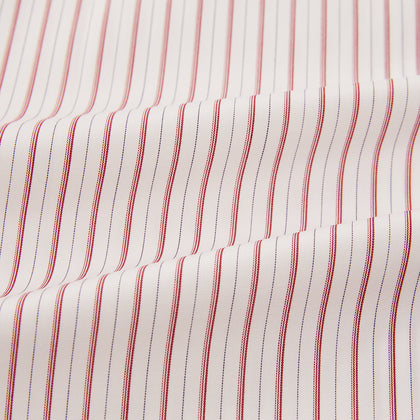 Red Multi Ticking Stripe Mayfair Shirt Image 5