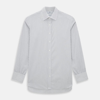 Navy Music Stripe Mayfair Shirt