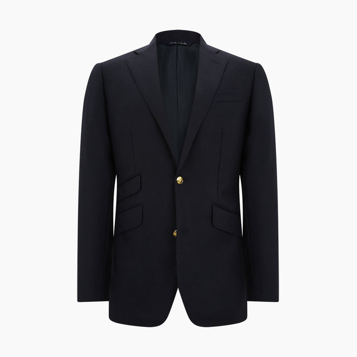 Navy Single Breasted Classic Blazer Image 4