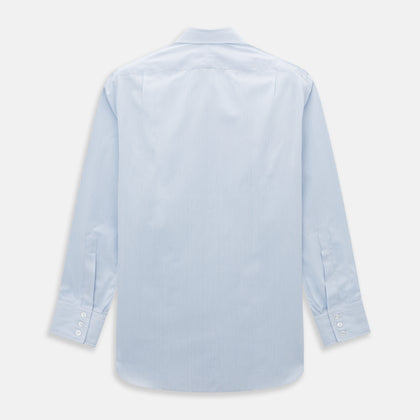 Sky Blue Hairline Multi Stripe Mayfair Shirt Image 2