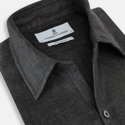 Ash Linen Windsor Shirt Image 1