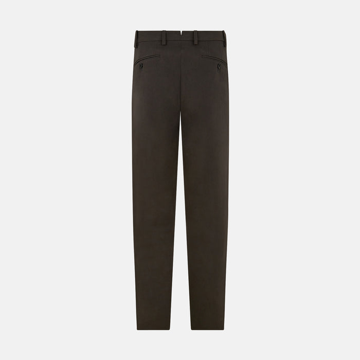 Moss Green Henry B Trousers Image 2