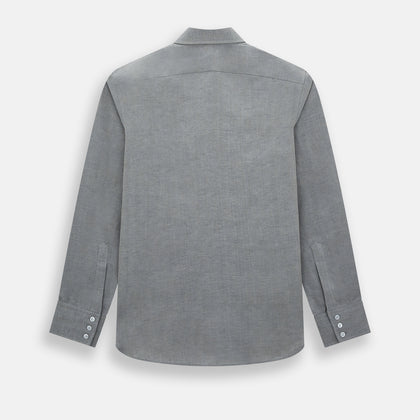 Grey Linen Westminster Shirt Image 2