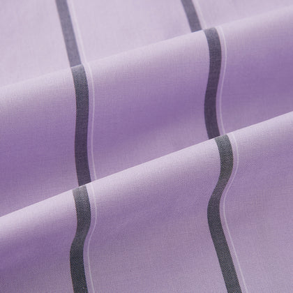 Lilac Track Stripe Mayfair Shirt Image 5