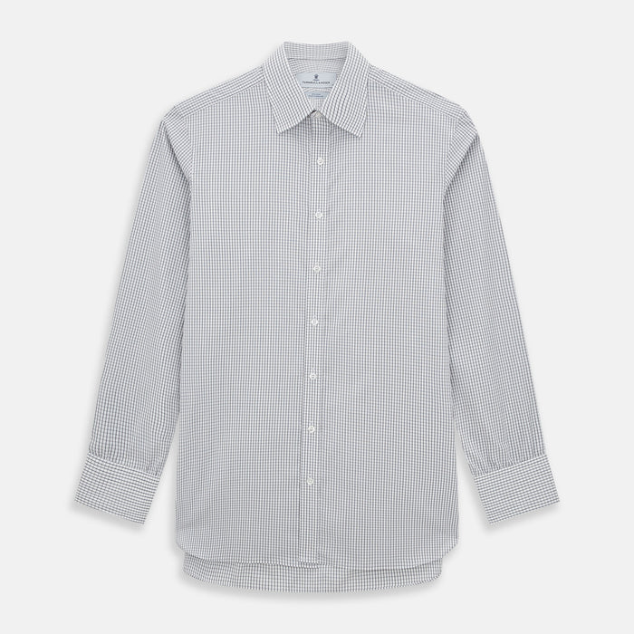 Midnight Blue Multi Check Mayfair Shirt