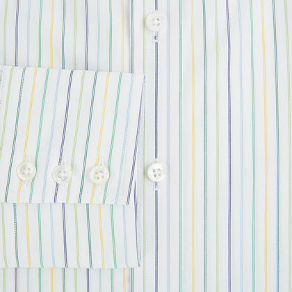 Multi Tone Double Pinstripe Mayfair Shirt Image 3