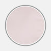View 1 of product A close-up of Turnbull & Asser's Pink Cotton Fabric shows its fine, smooth texture and subtle stitching inside a circular gray-bordered frame against a white background.