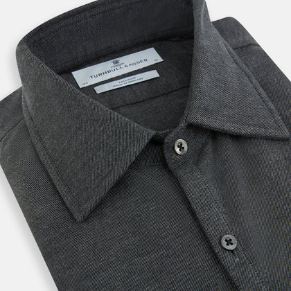 Charcoal Melange Westminster Shirt Image 1