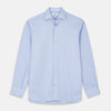View 1 of product Turnbull & Asser Blue and Pink Prince of Wales Check Belgravia Shirt with a classic collar, button-down front, and buttoned cuffs—perfect as a formal shirt for any occasion.