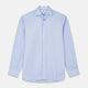 Turnbull & Asser Blue and Pink Prince of Wales Check Belgravia Shirt with a classic collar, button-down front, and buttoned cuffs—perfect as a formal shirt for any occasion.