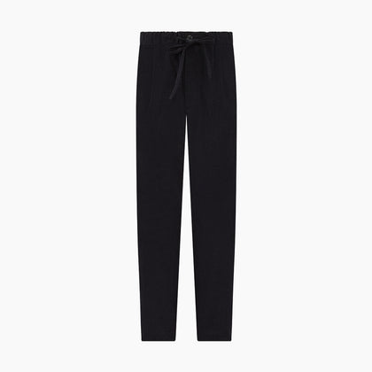 Navy Corduroy Miles Trousers Image 6