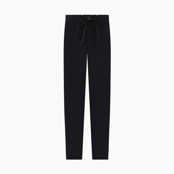 Navy Corduroy Miles Trousers Image 6