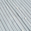 View 7 of product The Turnbull & Asser Navy and Light Blue Multi Track Stripe Westminster Shirt, featuring a button-up design with long sleeves and a signature collar, is displayed flat to highlight its expert British craftsmanship.