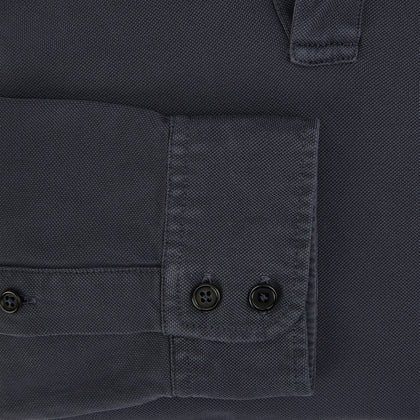 Charcoal Rugby Polo Shirt Image 3